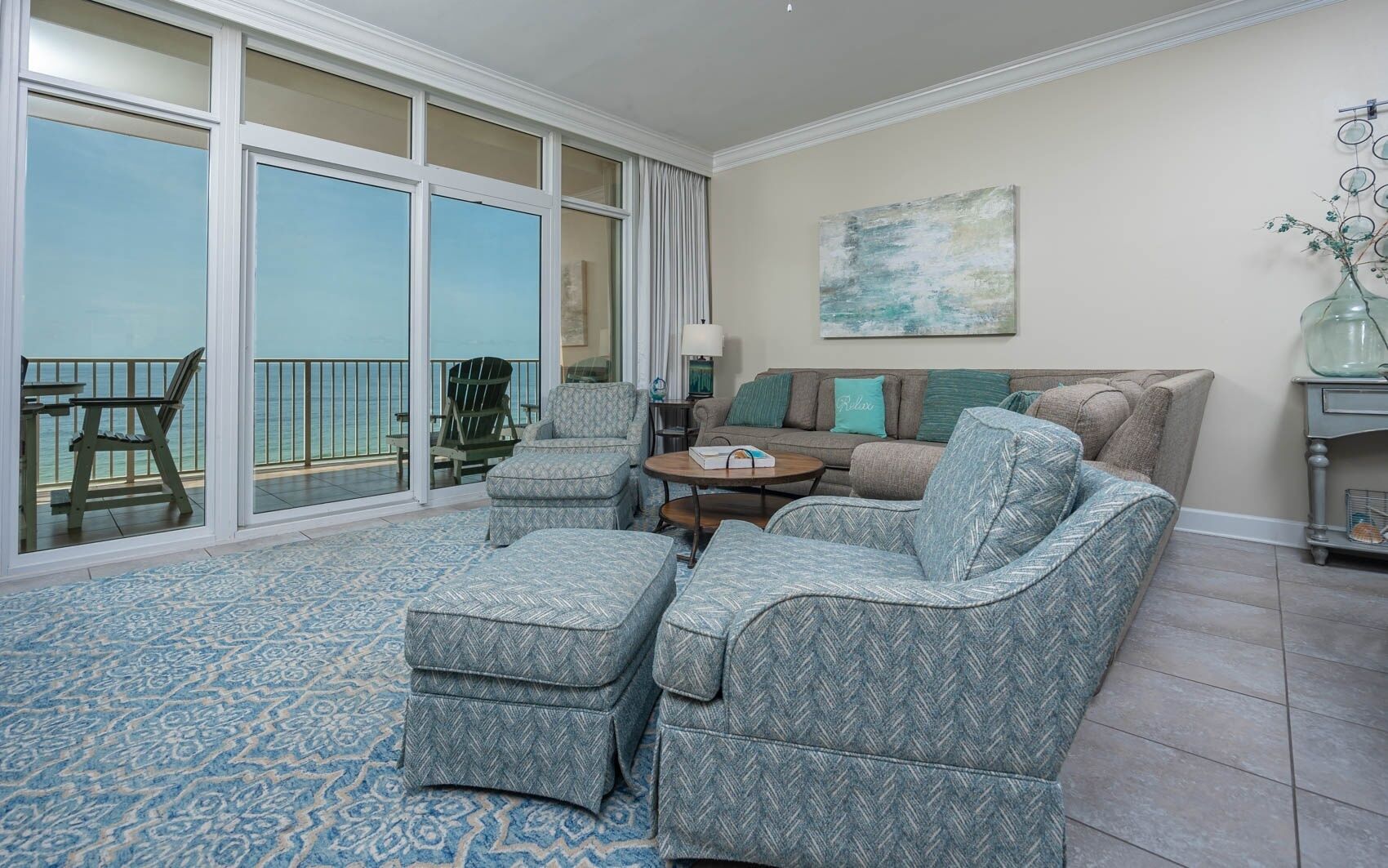 Leilighet, 3 soverom | Oppholdsområde | DVD-spiller