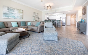 Condo, 3 Bedrooms | Living area | DVD player
