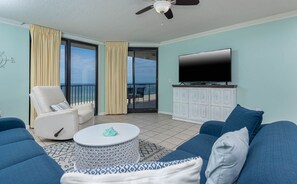 Apartment, 3 Schlafzimmer | Wohnbereich | DVD-Player