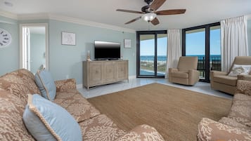 Condo, 3 Bedrooms | Living area | DVD player