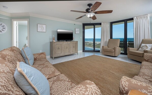 Condo, 3 Bedrooms | Living area | DVD player