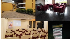 A hotel with a bar lounge, outdoor seating, a conference room, and a restaurant. - Hotel Vegas (Khandala)
