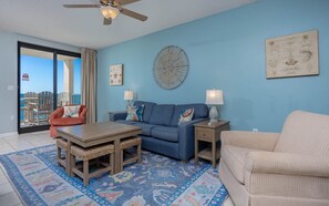 Living area - Phoenix X 1202 1 Bedroom Condo (Orange Beach)