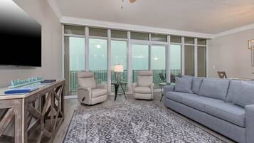 Condo, 2 Bedrooms | Living area | DVD player