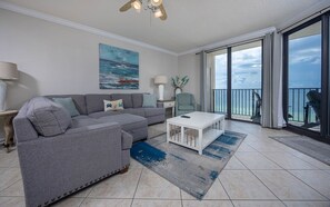 Condo, 3 Bedrooms | Living area - Phoenix X 1107 3 Bedroom Condo (Orange Beach)