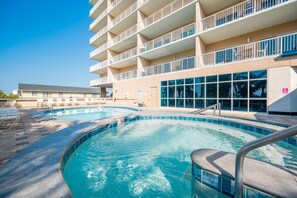 Condo, 2 Bedrooms | Pool | Indoor pool, outdoor pool - Crystal Tower 2004 2 Bedroom Condo (Gulf Shores)
