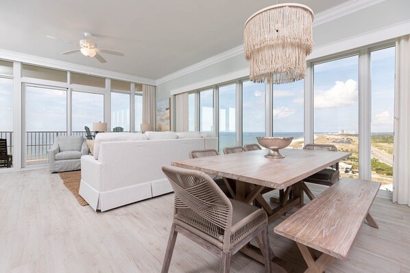 Dining - Phoenix Gulf Towers 1101 4 Bedroom Condo (Orange Beach)