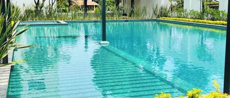 Außenpool, beheizter Pool