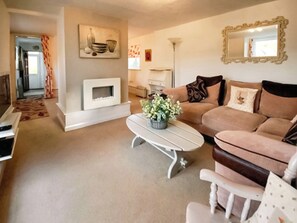 TV, fireplace - 2 bedroom accommodation in Ruswarp, near Whitby (Ruswarp, near Whitby)