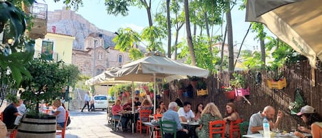 Restaurante al aire libre