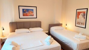 3 bedrooms, iron/ironing board, travel cot, free WiFi