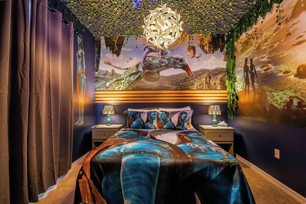 5 bedrooms, iron/ironing board, WiFi, bed sheets