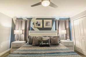 4 bedrooms, iron/ironing board, travel cot, WiFi