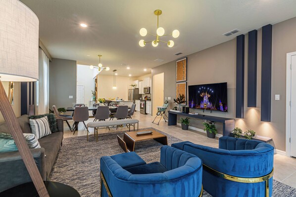 Smart TV, video games, offices