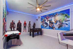 Games room - Thematic House with Private pool and Game Room 218391 (Davenport)