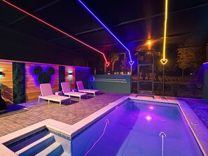 Beheizter Pool