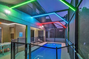 A heated pool - House w/Pool & GameRoom in Private Resort 288881 (Kissimmee)