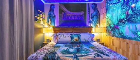 5 bedrooms, iron/ironing board, travel cot, WiFi
