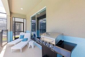 Terrace/patio - Thematic House w/ Private Pool/ SPA/ Game Room! (Kissimmee)