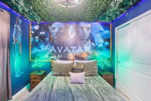 5 bedrooms, iron/ironing board, travel crib, WiFi