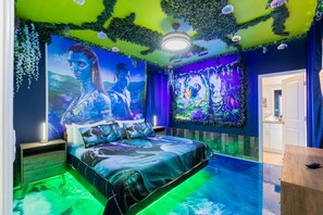 5 bedrooms, iron/ironing board, travel crib, WiFi