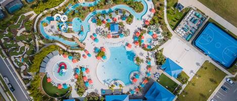 Una piscina climatizada