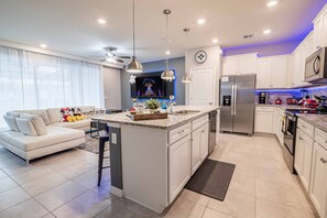 Fridge, microwave, oven, stovetop - Thematic House! Private Pool/Game Room/Resort 243301! (Davenport)