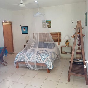 Bungalow tiện nghi đơn giản, 1 phòng ngủ | 1 phòng ngủ, bộ đồ giường cao cấp, chăn bông, nệm Select Comfort