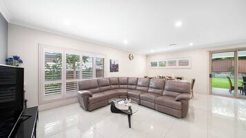 Smart TV, video games, DVD player, books