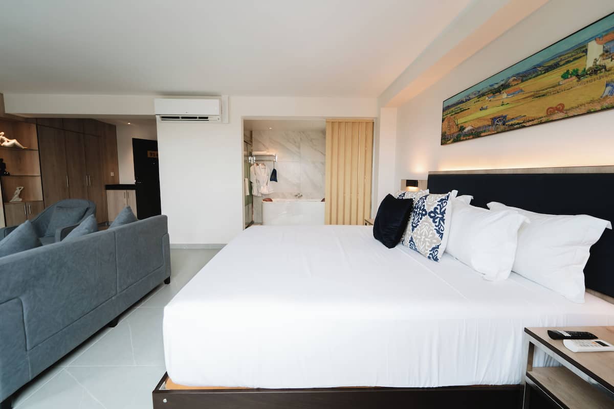Presidential Room | 1 bedroom, blackout curtains, iron/ironing board, free WiFi