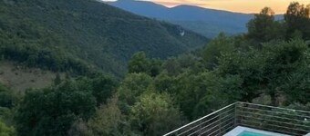 Beautiful pool villa with views