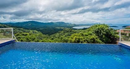 Breathtaking Oceanview Retreat With Infinity Pool in Playa Potrero Villa Blanca