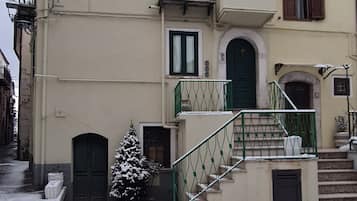 Fassade der Unterkunft