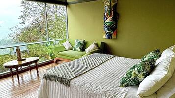 Luxury Double Room, Mountain View | 1 bedroom, premium bedding, down duvets, individually decorated