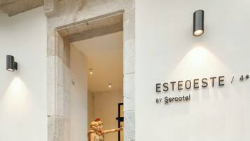 Entrada al alojamiento