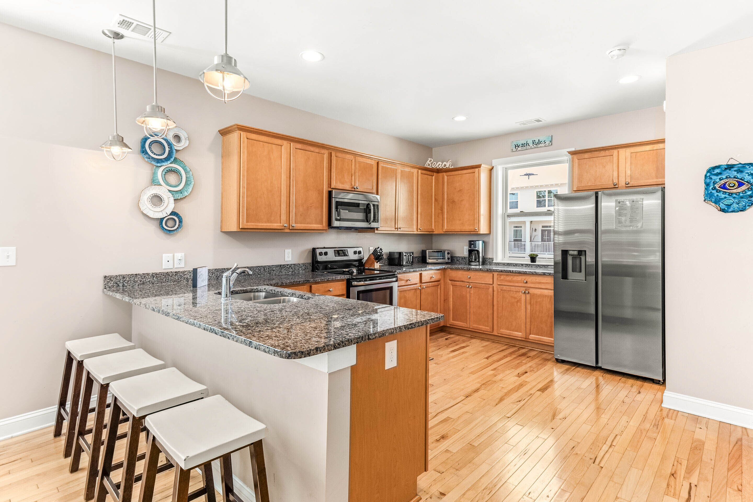 獨棟房屋, 多張床, 庭院 | 私人廚房 | 電冰箱、微波爐、烤箱、爐台