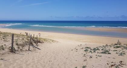 Appart 4/ 6 pers, renovated, 10 mn walk from Moliets beach, Wi-Fi and swimming pool