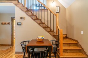 Dining - Sunflower Cabin | Wheelchair Friendly with WiFi (Elkin)