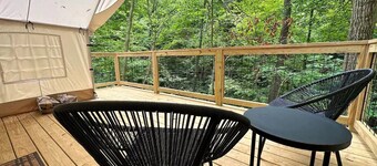 Valley Overlook, Peninsula, Ohio - Glamping Tent P10