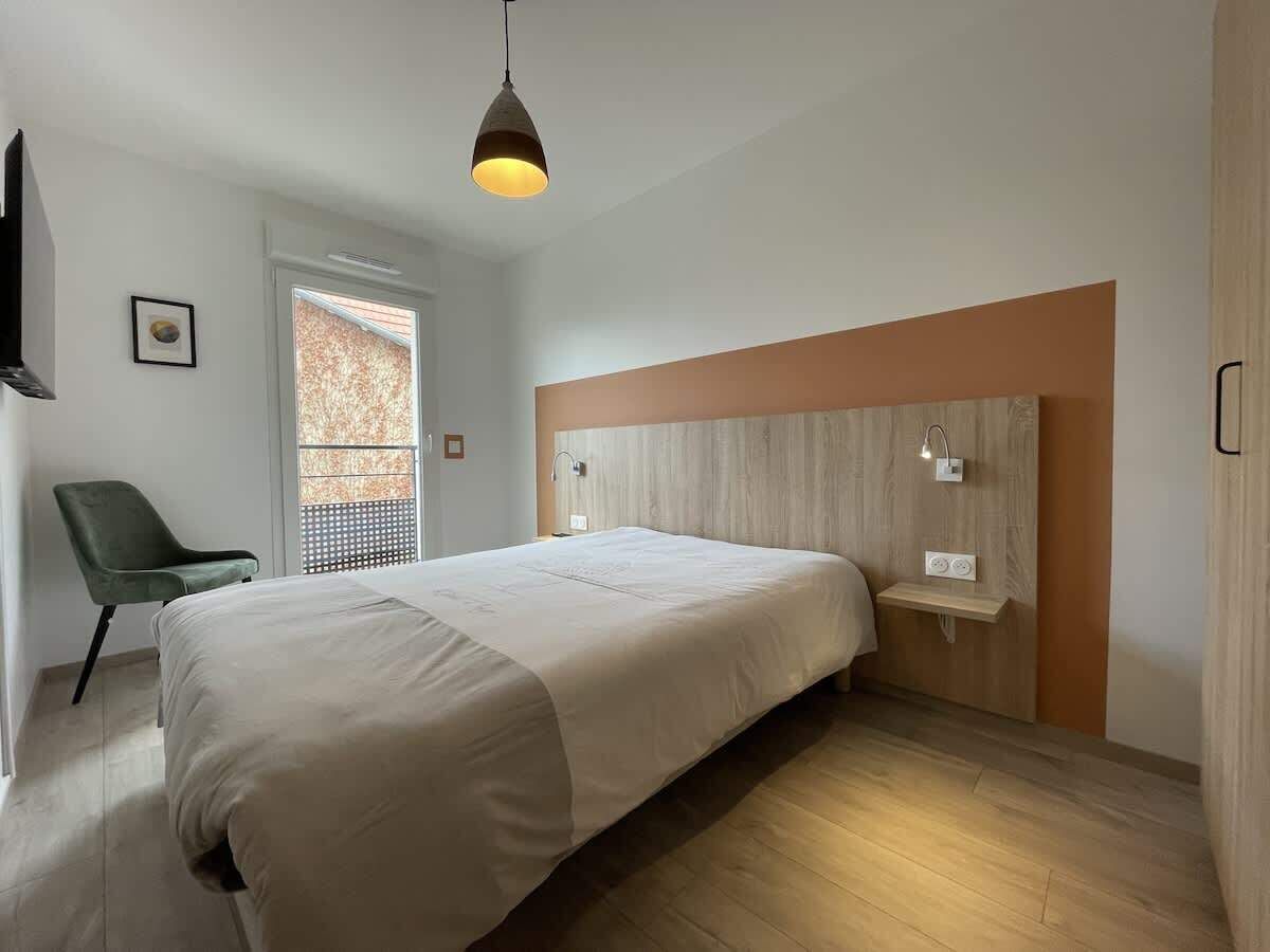 1 Schlafzimmer, Bügeleisen/Bügelbrett, kostenloses WLAN, Bettwäsche