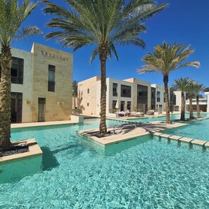 Pool - 2 bedroom apartment with direct pool access in Scarab, El Gouna (Red Sea Governorate)