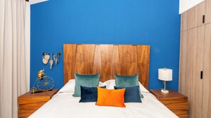 4 habitaciones y ropa de cama de alta calidad 