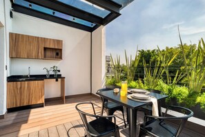 Rooftop terrace