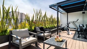 Terraza en la azotea