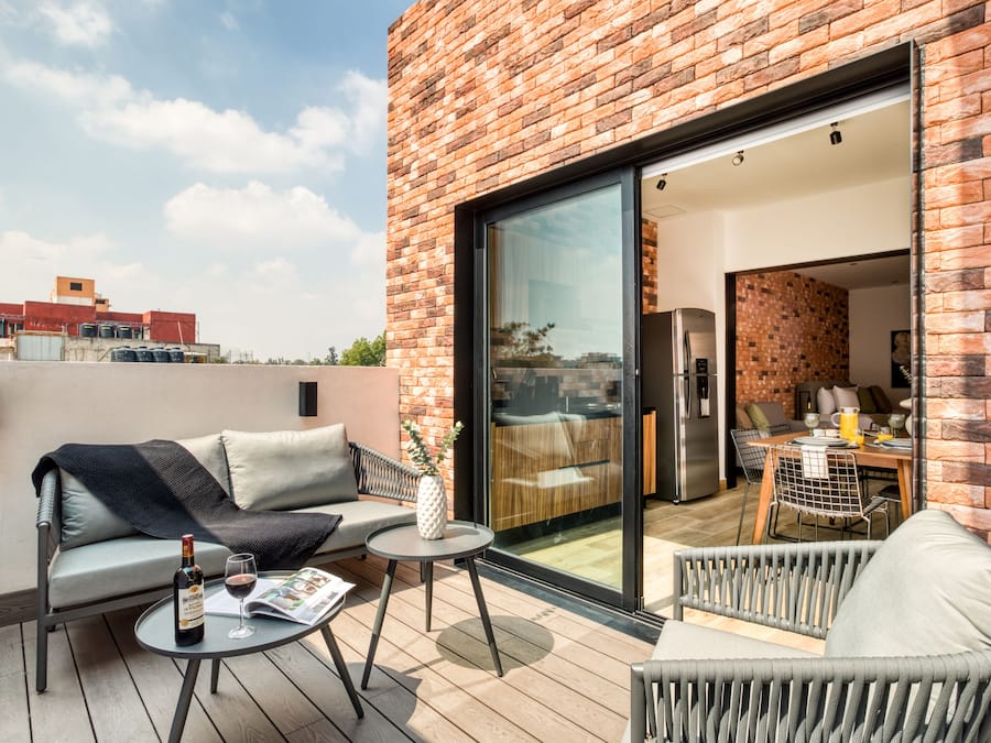 Penthouse with a Private Terrace | Terrace/patio