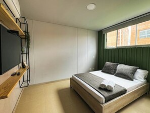 1 bedroom, WiFi, bed sheets - Moderno y Acogedor Apartamento Medellín Laureles IV (Medellín)