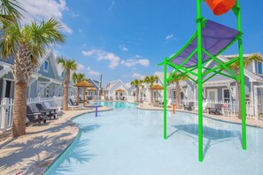 Alberca al aire libre 