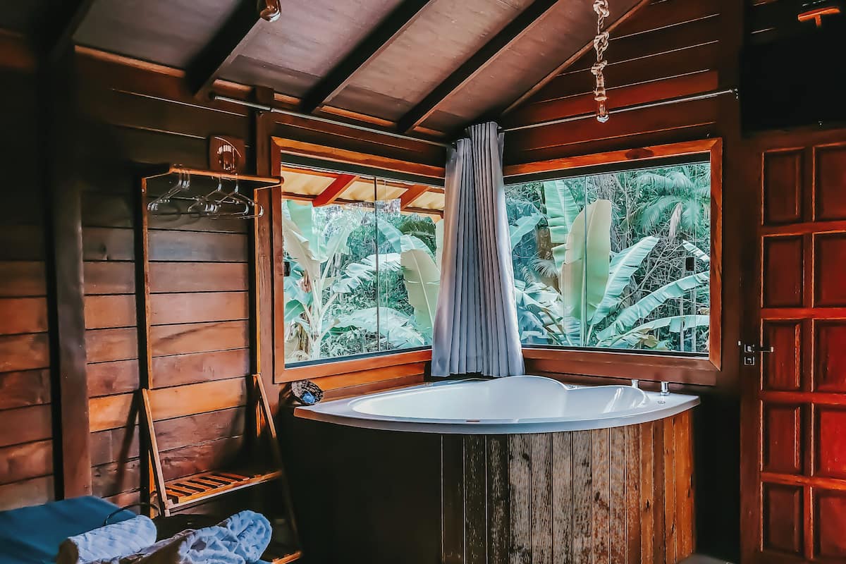 Cabin | 1 bilik tidur, cadar kapas Mesir, peralatan tempat tidur premium 