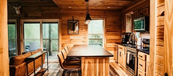 "The Oak": Hot Tub, Private Trail, Firepit, Swing.