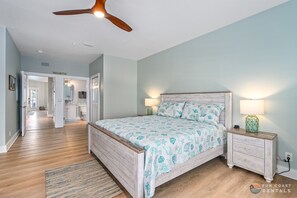 2 makuuhuonetta, silitysrauta/-lauta, ilmainen Wi-Fi, vuodevaatteet